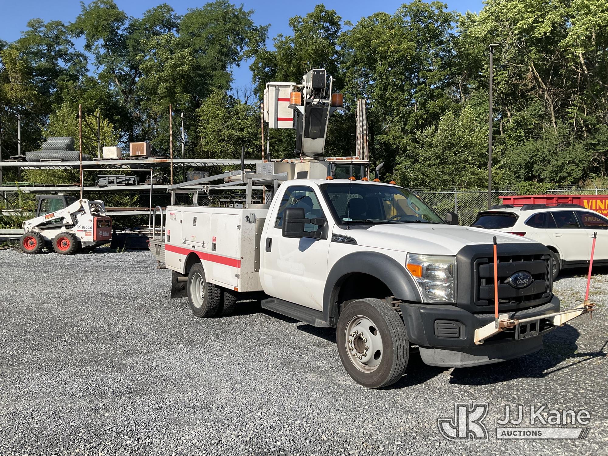 Versalift TEL29N-03 Non-Insulated Bucket Truck On 2013 Ford F-450 SD Service Truck (1633035) - photo 2