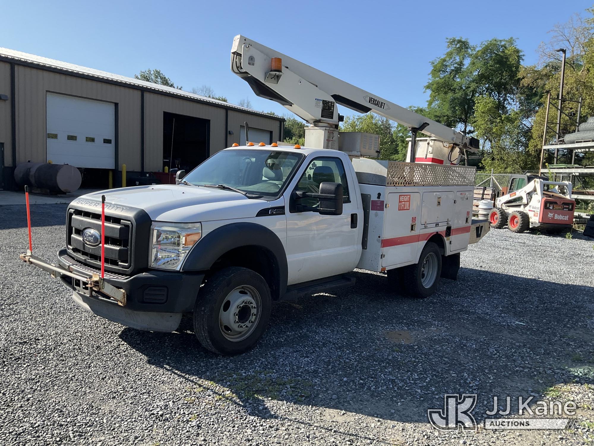 Versalift TEL29N-03 Non-Insulated Bucket Truck On 2013 Ford F-450 SD Service Truck (1633035) - photo 5