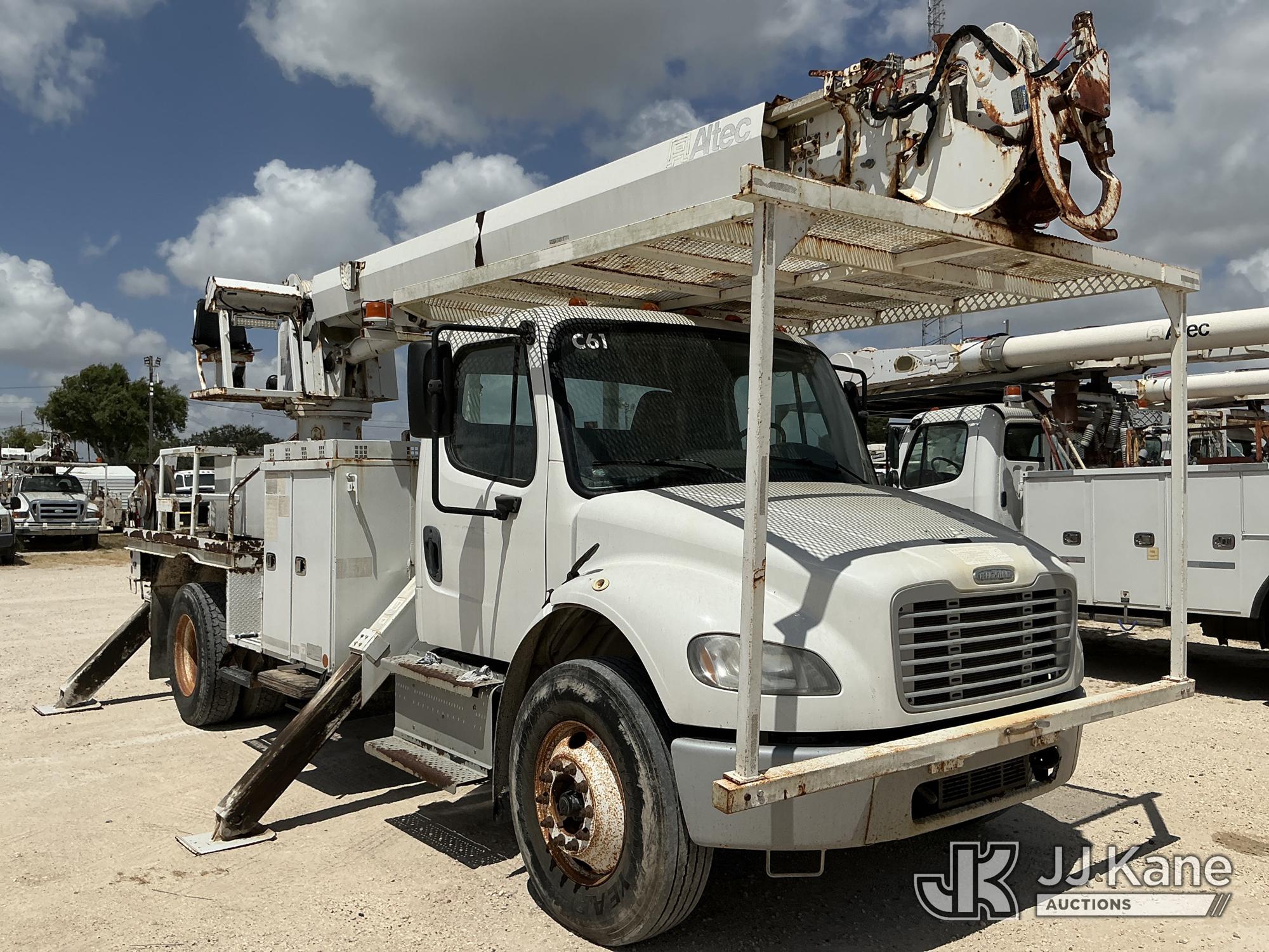 Altec DM47B-TR Digger Derrick On 2014 Freightliner M2 106 Flatbed/Utility Truck (1633701) - photo 2