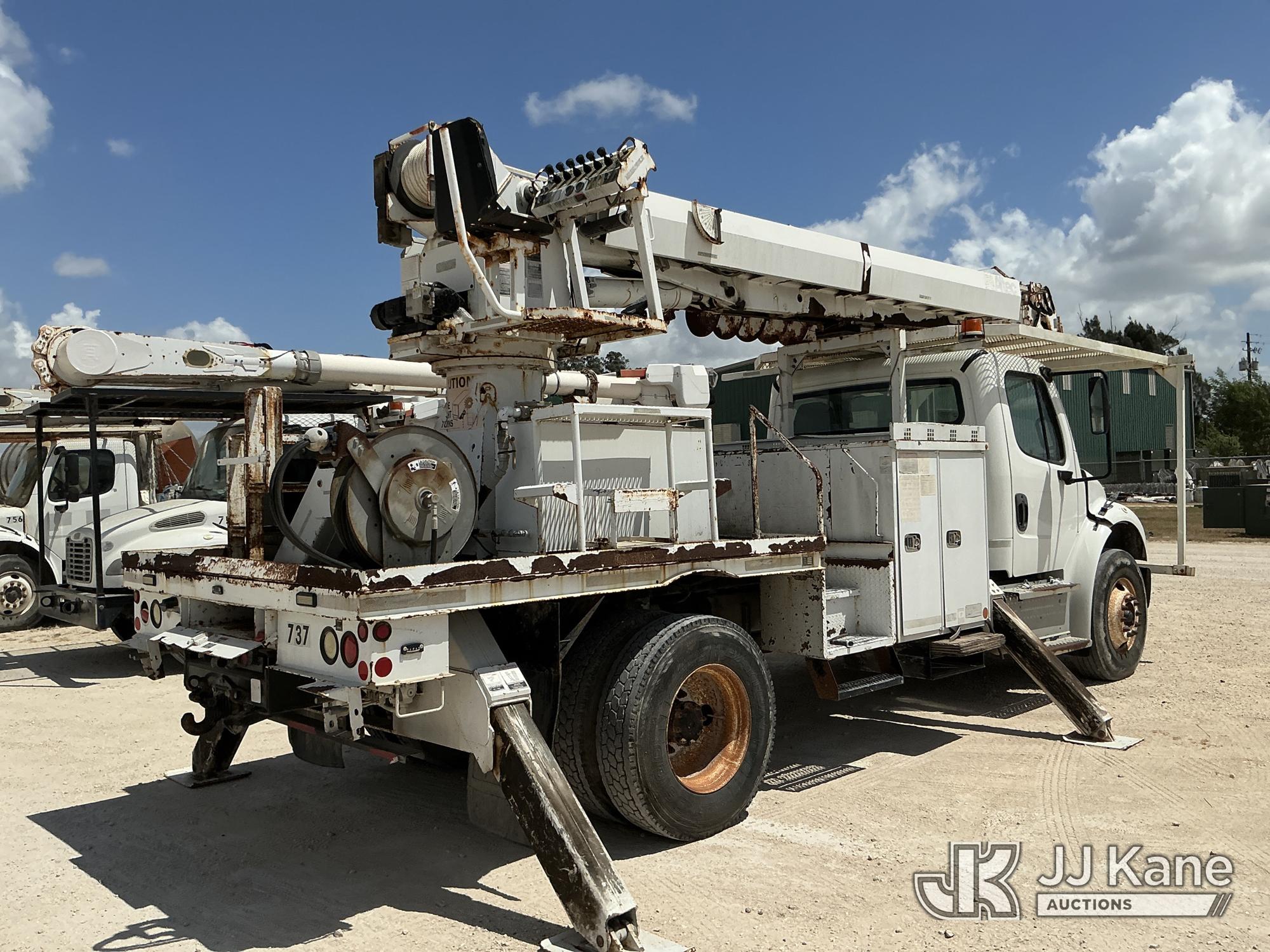 Altec DM47B-TR Digger Derrick On 2014 Freightliner M2 106 Flatbed/Utility Truck (1633701) - photo 3