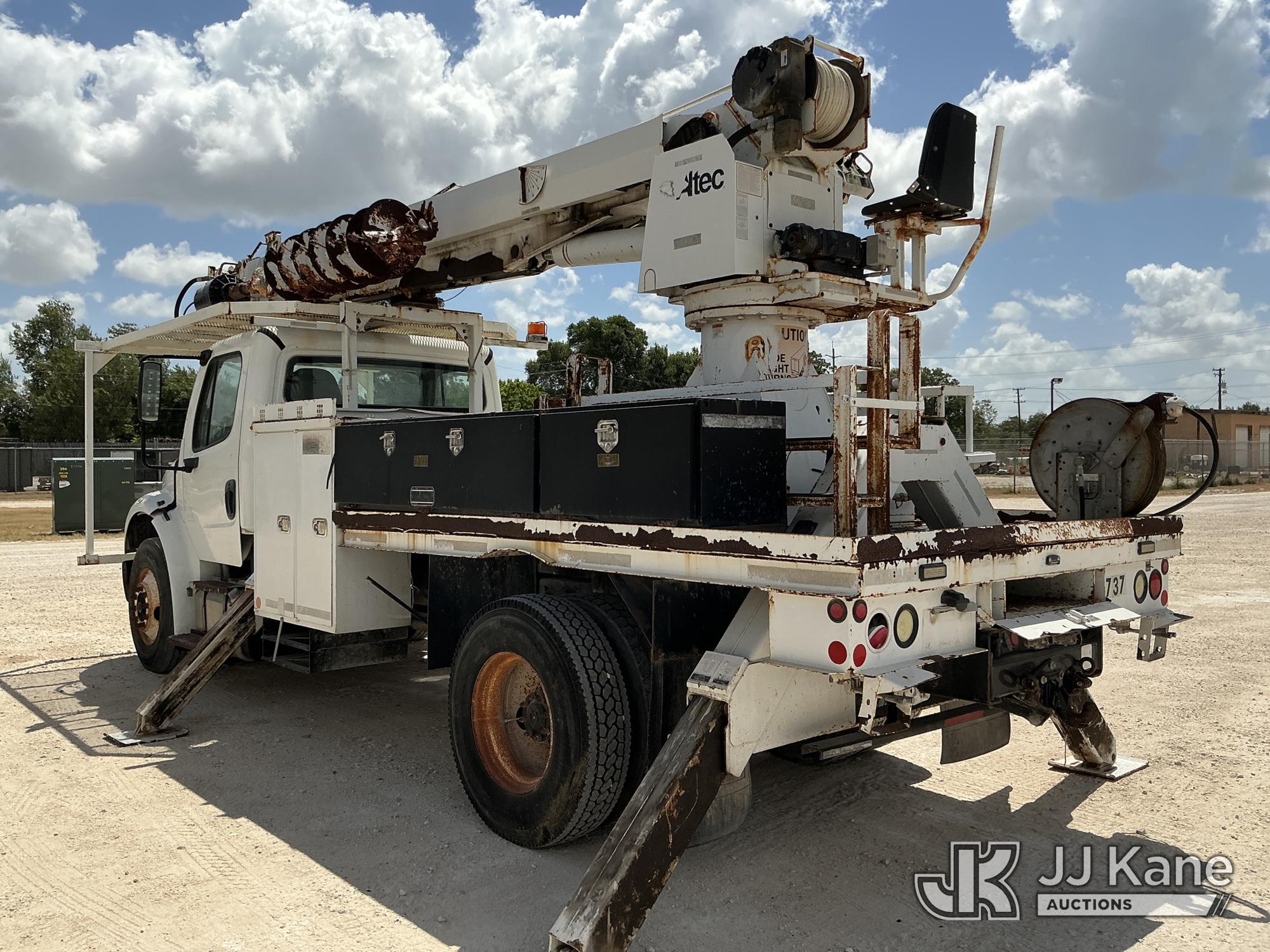 Altec DM47B-TR Digger Derrick On 2014 Freightliner M2 106 Flatbed/Utility Truck (1633701) - photo 4