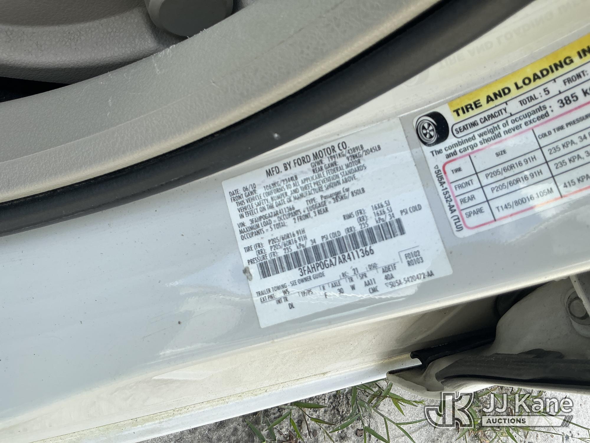 2010 Ford Fusion 4-Door Sedan (1633917) - photo 5