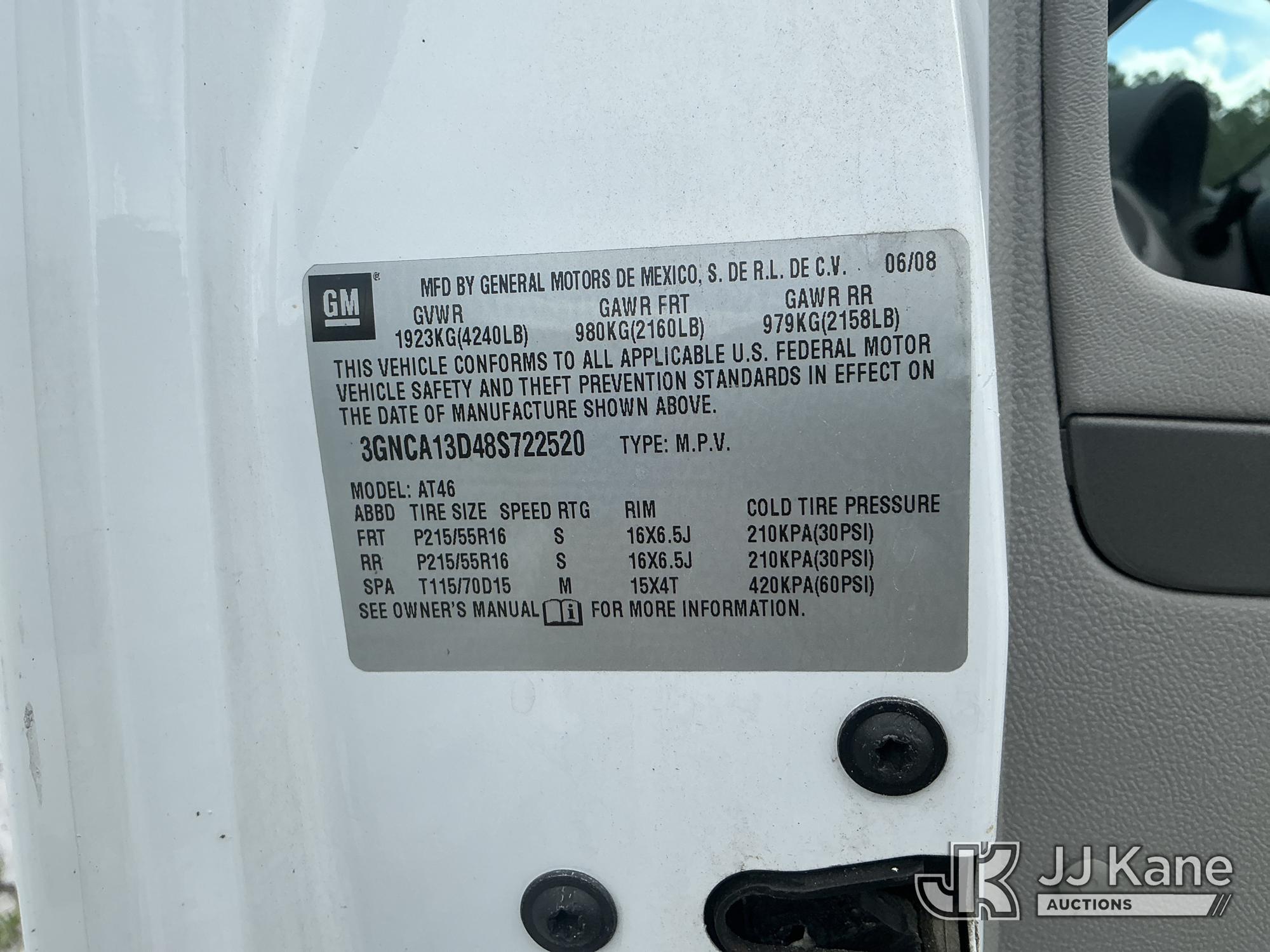 2008 Chevrolet HHR Crossover Sport Utility Vehicle (1633918) - photo 5