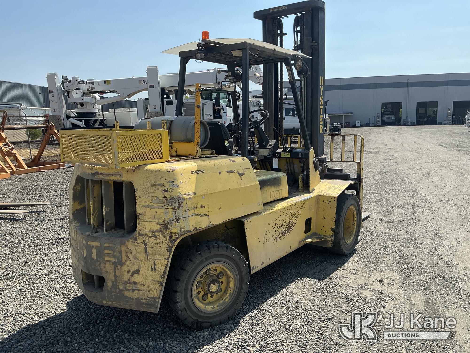 1998 Hyster 110XL Solid Tired Forklift (1634031) - photo 3