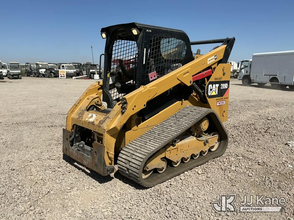 2018 Caterpillar 289D Tracked Skid Steer (1634193)