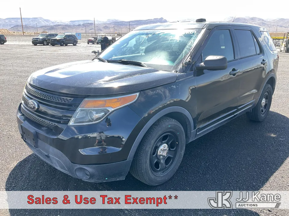 2014 Ford Explorer AWD Police Interceptor 4-Door Sport Utility Vehicle (1634296)