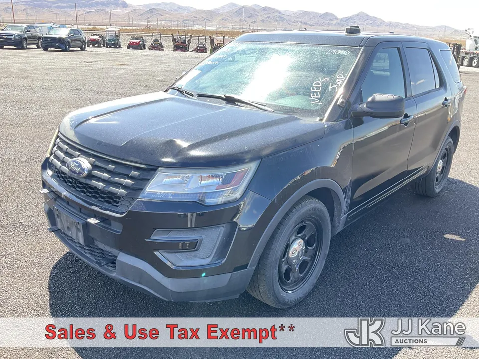 2018 Ford Explorer AWD Police Interceptor 4-Door Sport Utility Vehicle (1634315)