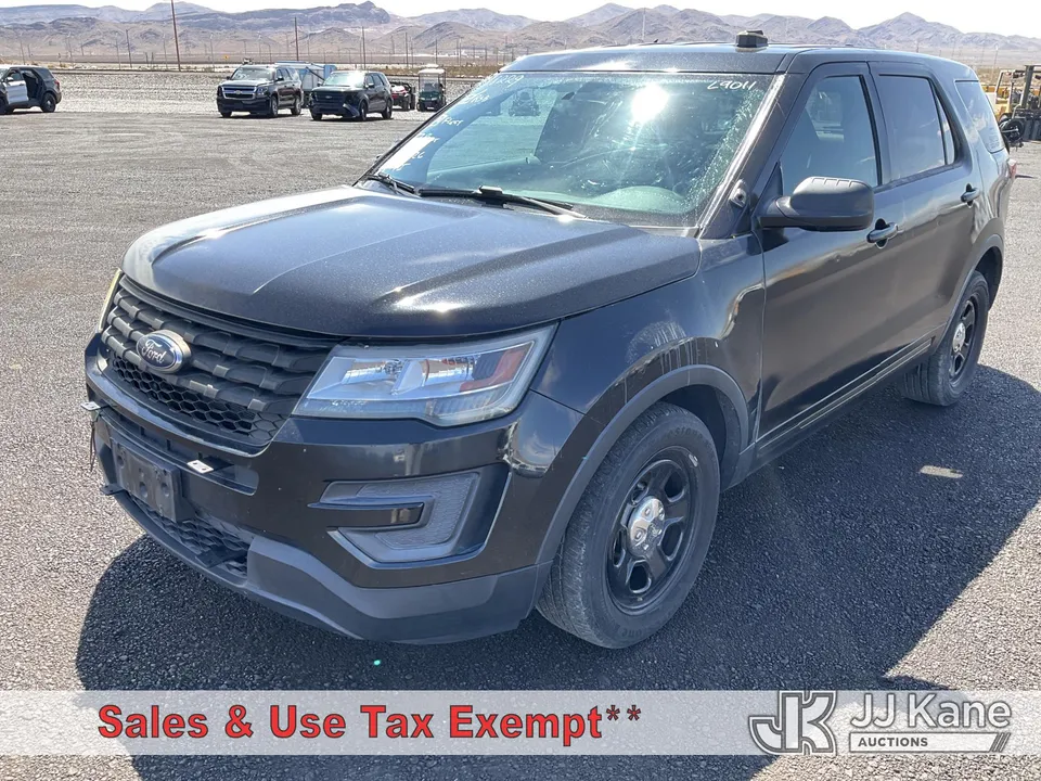 2018 Ford Explorer AWD Police Interceptor 4-Door Sport Utility Vehicle (1634316)