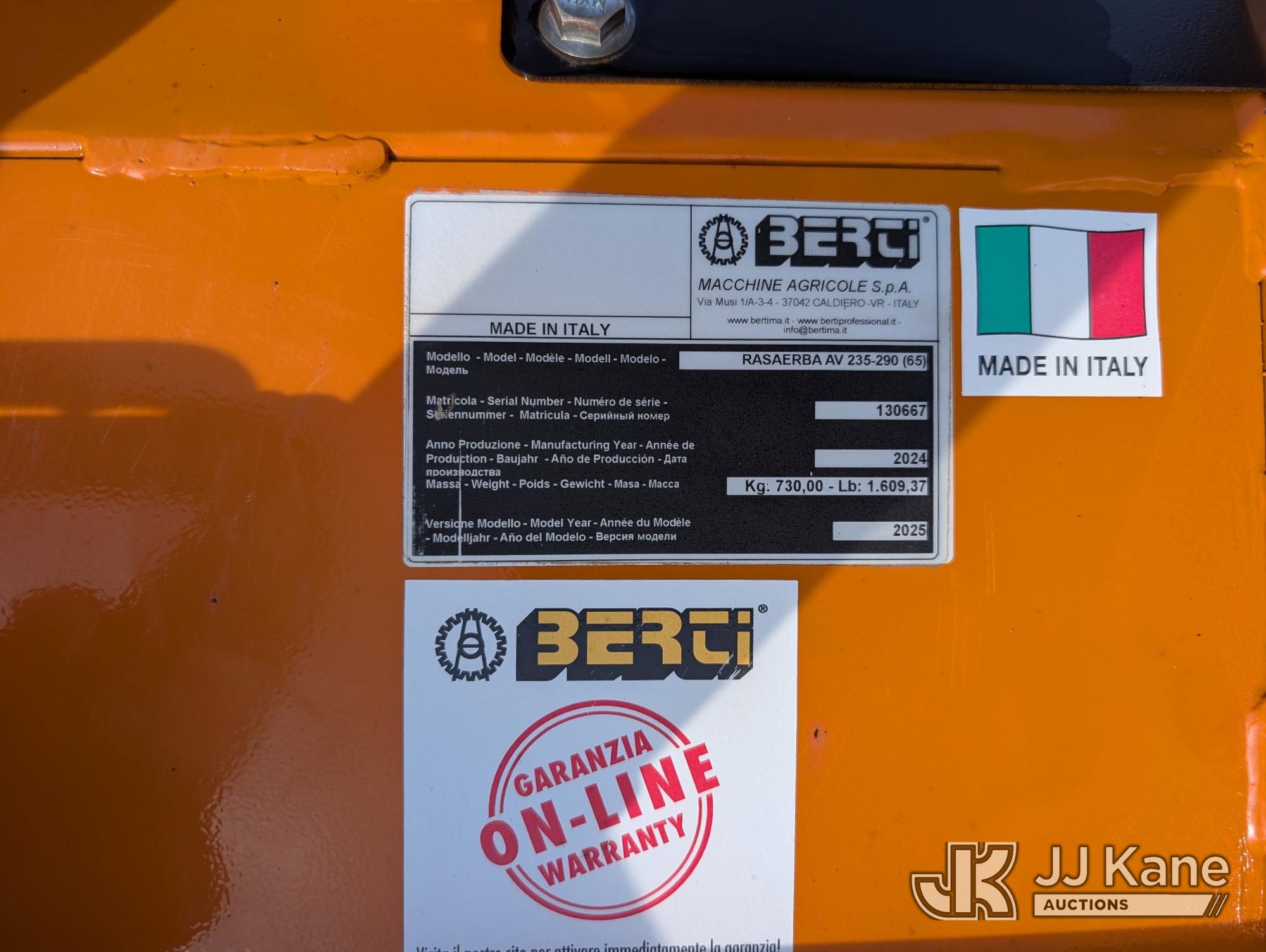 2025 Berti RASAERBA AV 235-290 (65) Mower (1634364) - photo 5