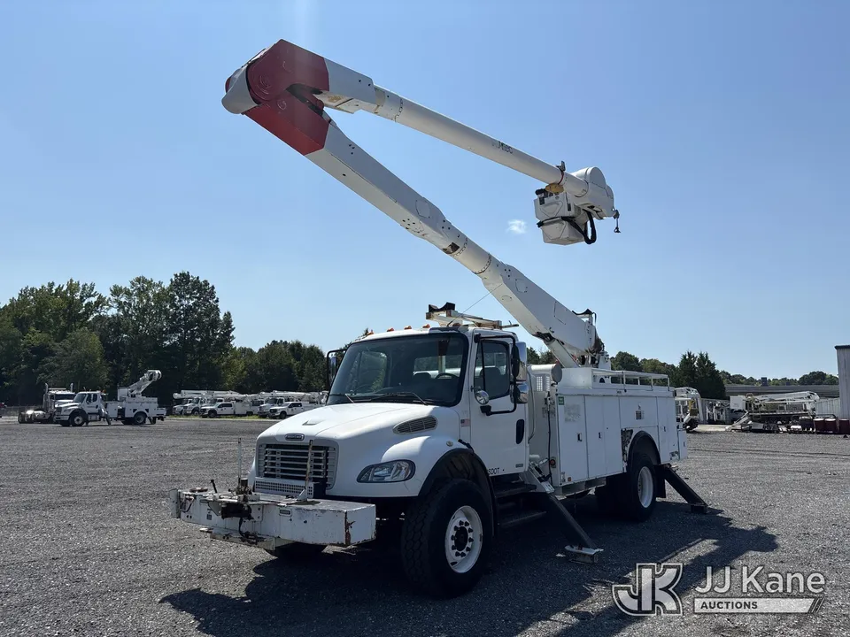 Altec AA755L Material Handling Bucket Truck On 2007 Freightliner M2 106 Utility Truck (1634955)