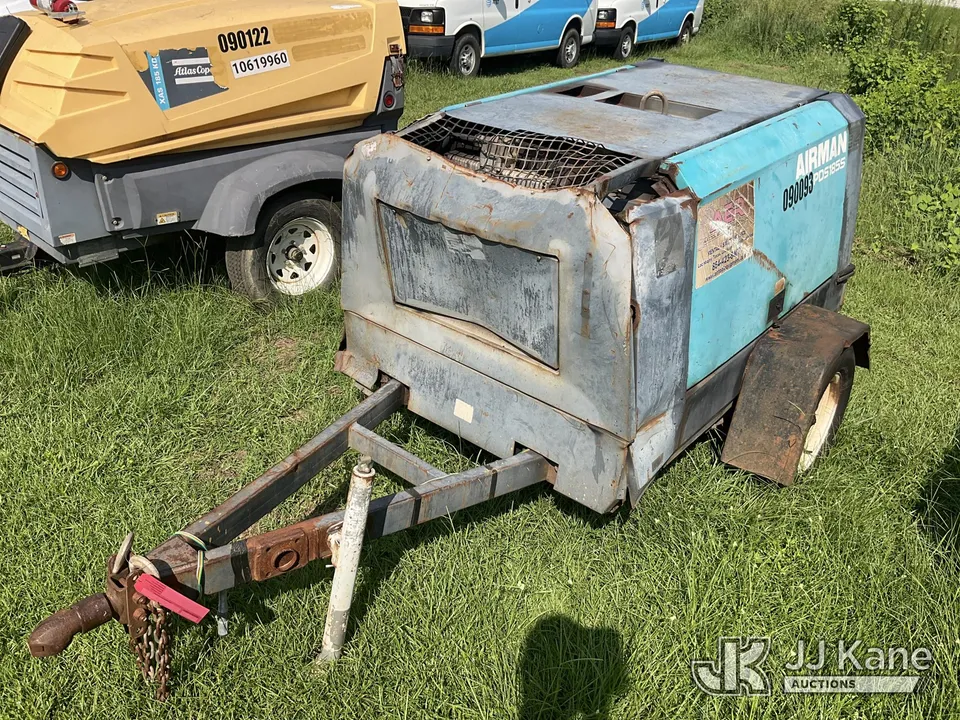 2008 Airman PDS185S Portable Air Compressor (1635011)