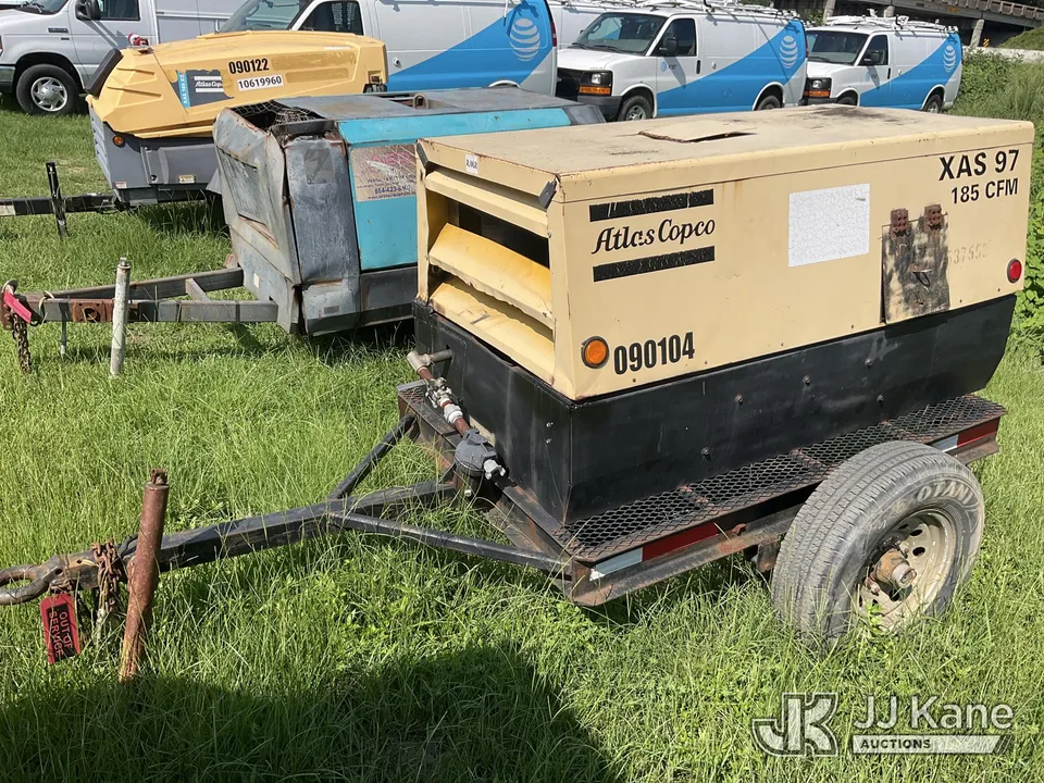 2004 Atlas Copco XAS 97 Portable Air Compressor (1635012)