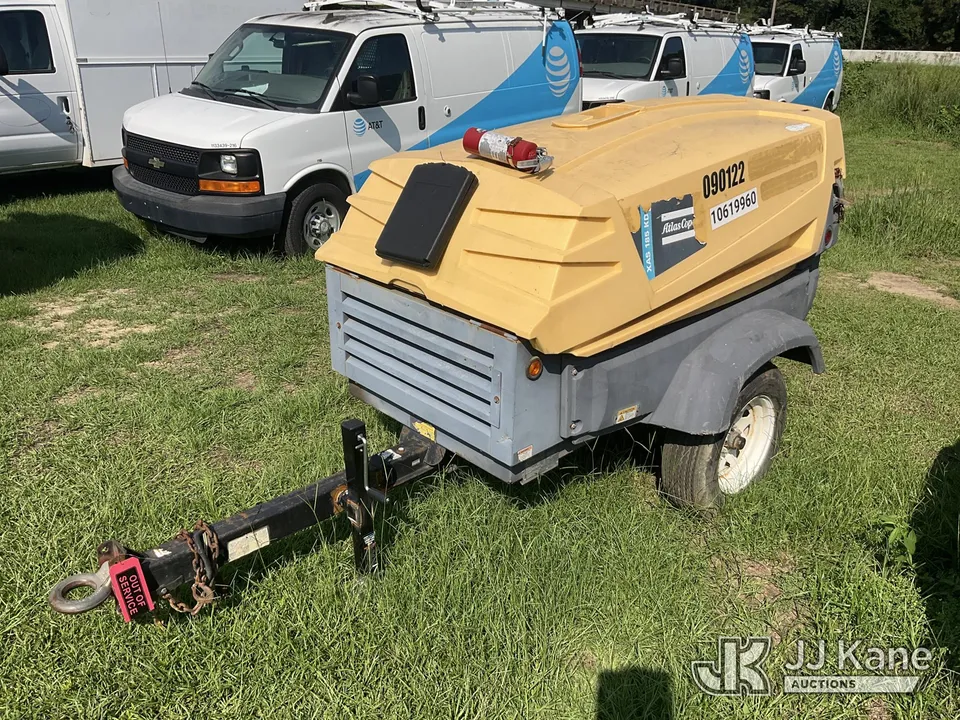 2009 Atlas Copco XAS185 KD Portable Air Compressor (1635013)