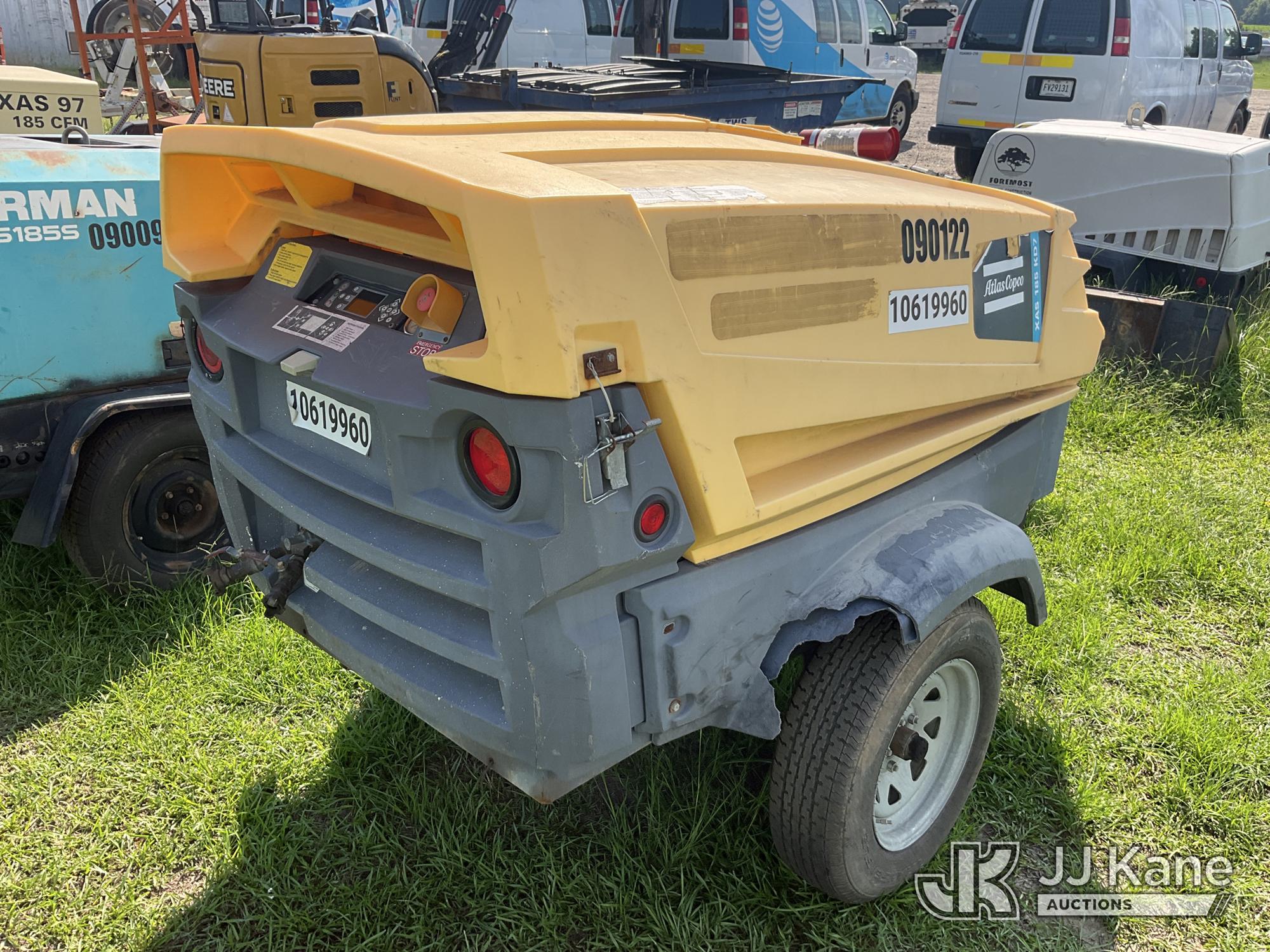 2009 Atlas Copco XAS185 KD Portable Air Compressor (1635013) - photo 3