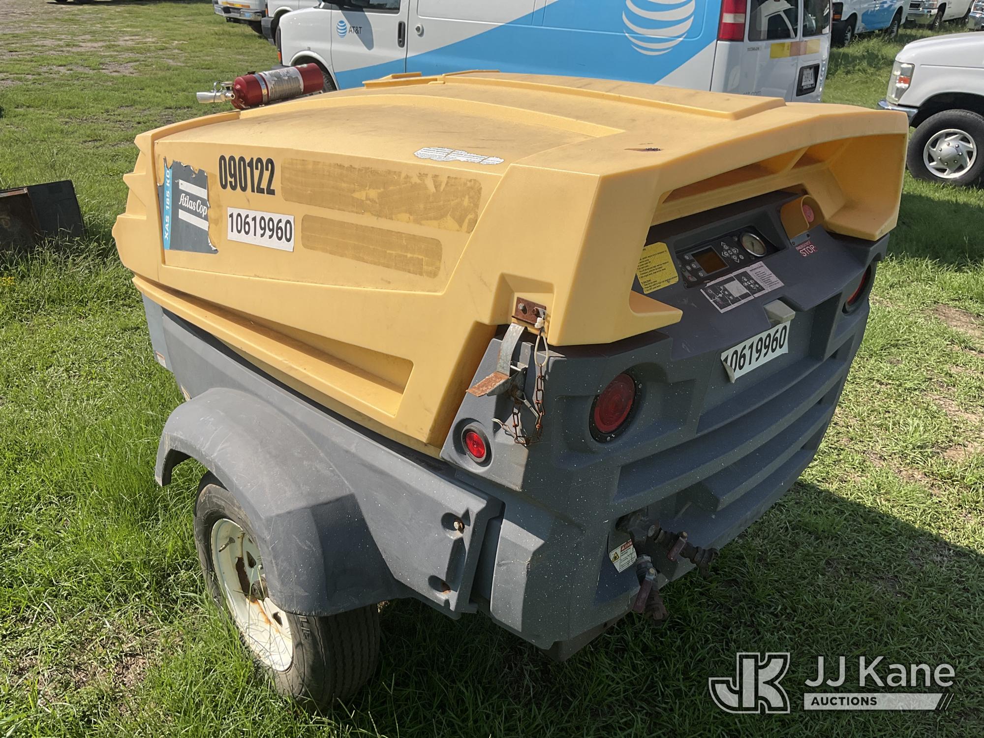2009 Atlas Copco XAS185 KD Portable Air Compressor (1635013) - photo 4