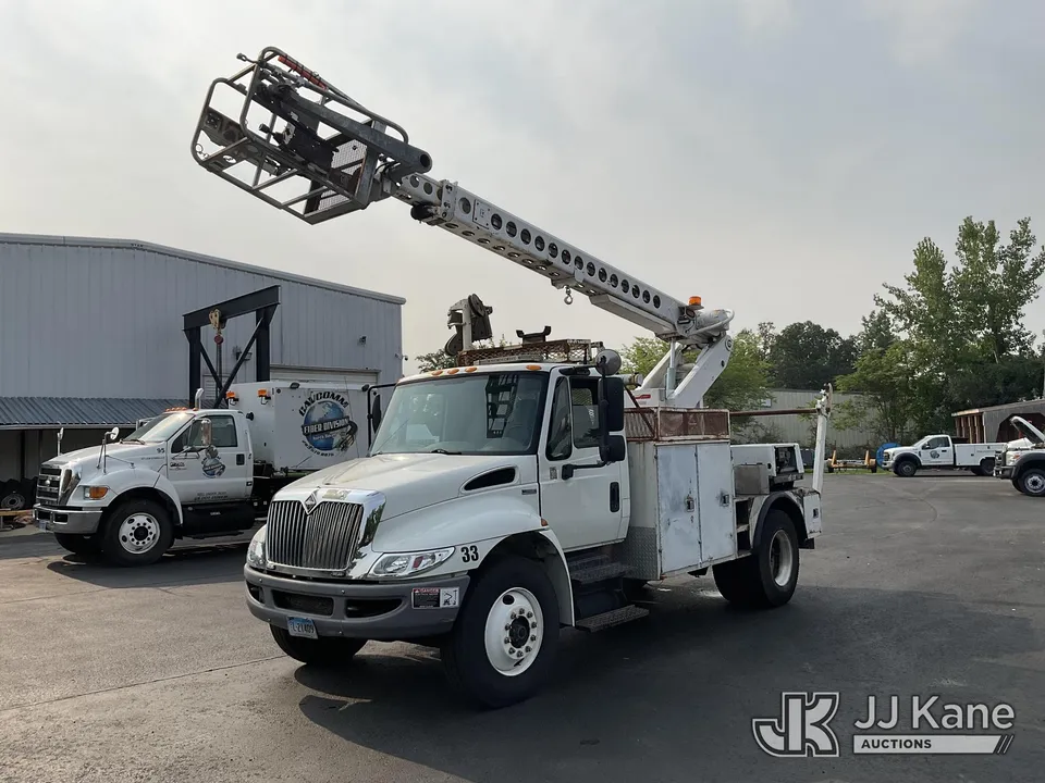 Altec T40C Telescopic Non-Insulated Cable Placing Bucket Truck On 2008 International 4300 Utility Truck (1635173)