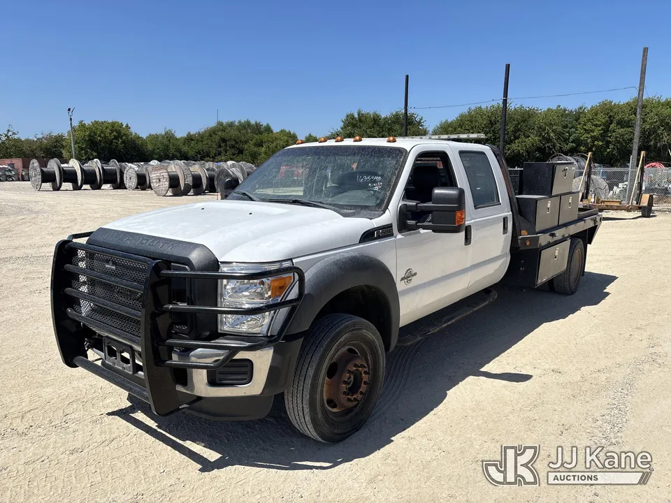 2016 Ford F-550 Crew-Cab Flatbed/Service Truck (1635545)