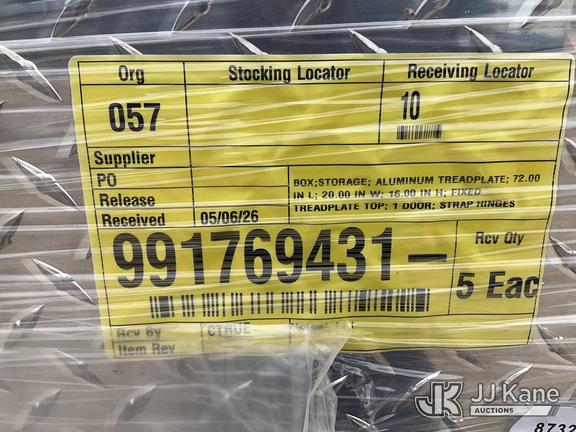 (3) aluminum treadplate storage boxes (1637035) - photo 5