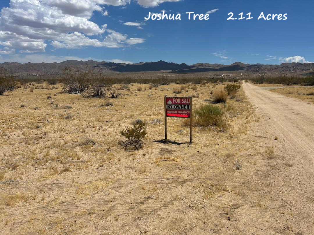 2.11 Acres with Panoramic Views of Joshua Tree National Park- Owner Financing Available - photo 1