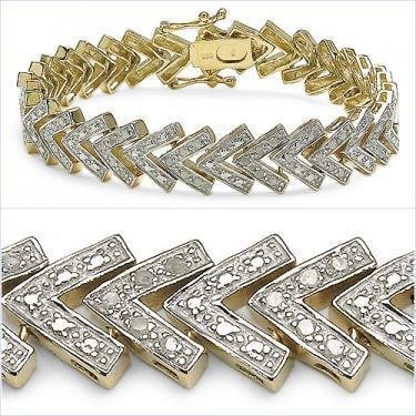 $2,995 Value! 0.88 Cts Natural Diamonds Designer Bracelet NEW - photo 1