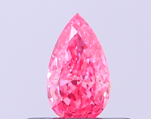 .27ct Lab Grown FANCY VIVID PINK Diamond Loose VS1 IGI CERT - photo 1