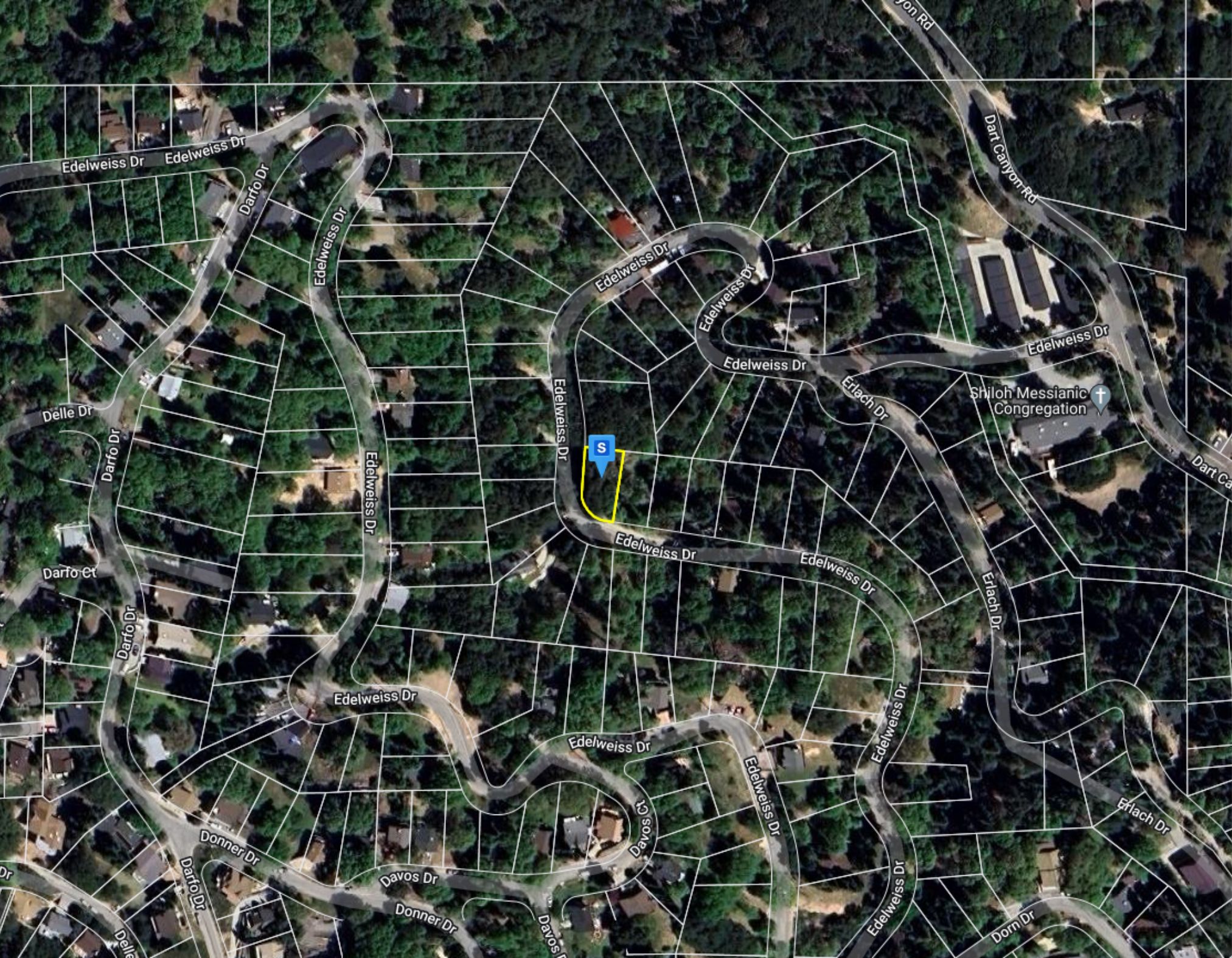 0.12-Acre Lot in Crestline, CA EDELWEISS DR CRESTLINE CA SAN BERNARDINO COUNTY - photo 1