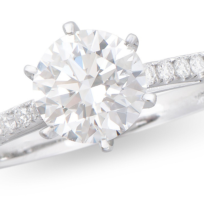 $11,995 Value! 1.39 Ctw IGI Certified E-F VVS Lab Diamonds 14K Designer Ring NEW - photo 1