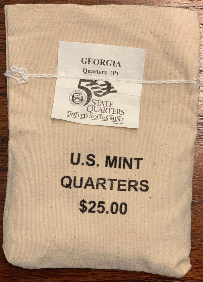 $525,000.00 Potential? Unopened Mint Bag - 1999P Georgia Qtrs! - photo 1