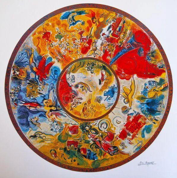Marc Chagall Art Collection 5 Signed Ld Edition Litographs MSRP $2,795! - photo 1