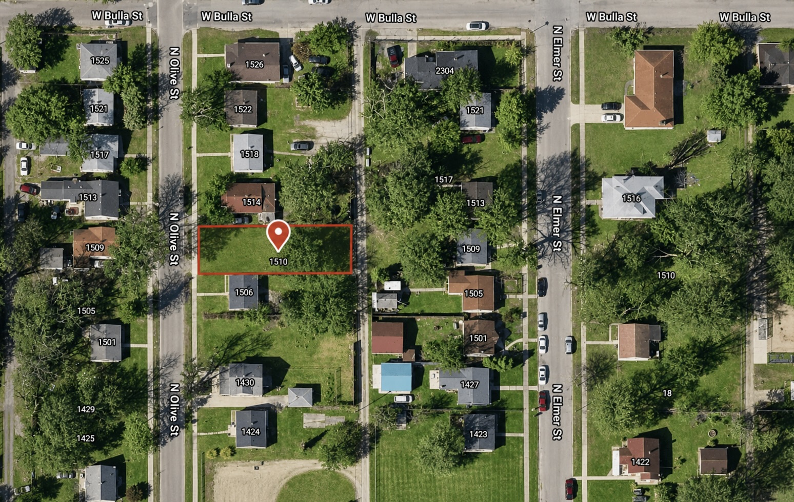 ($1-Bid) (No-Reserve) (40 X 130 Sq ft) Large Residential Lot 2.5 Miles from University of Notre Dame - photo 1
