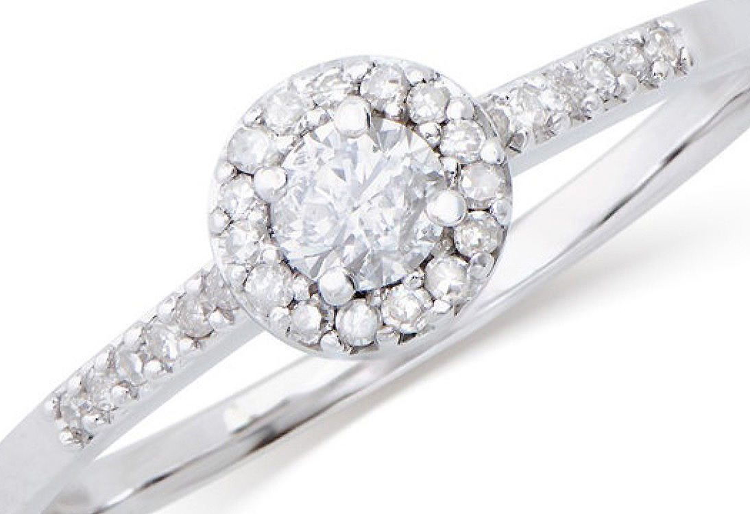 $5,795 Value ! 0.35 Ctw GLS Certified Natural Diamond 14K Gold Designer Ring NEW - photo 1