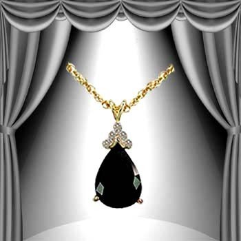 $1,895 Value! 6.06 cts Natural Sapphire & Diamond Designer Necklace NEW - photo 1