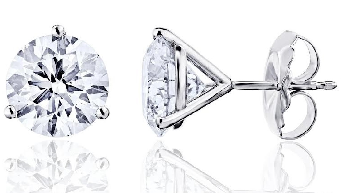 New! $6,995 Value! 2.18 Ctw IGI Certified Top Lab Diamonds 14K Gold Earrings E-F VVS - photo 1
