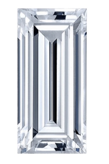 Great Investment! Baguette Shape Top Lab Diamond F VS1 Ideal Cut New - photo 1