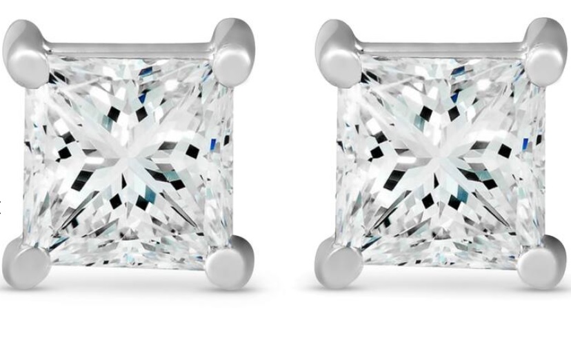 $7,695 Value! 2.08 Ctw IGI Certified Lab Diamonds Designer 14K Earrings E-F VVS NEW - photo 1