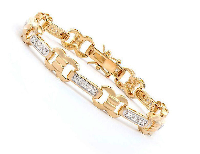 $2,395 Value! 0.29 cts Natural Diamonds Designer Bracelet NEW - photo 1
