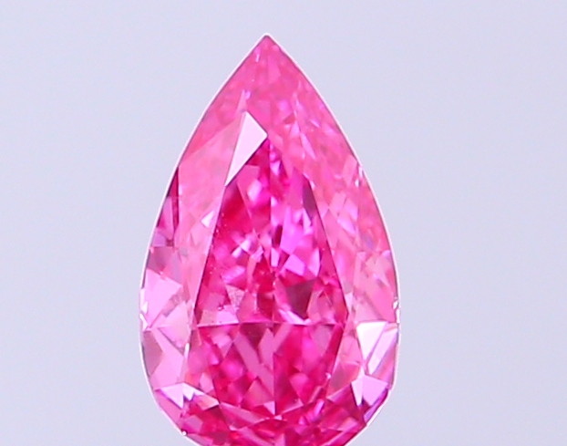 WE SHIP .32ct Lab Grown FANCY VIVID PINK Diamond Loose IGI CERTIFICATE