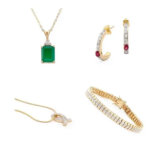 Hot Sale! Mixed Lot of 15 Designer Jewelry Value $4,775 NEW