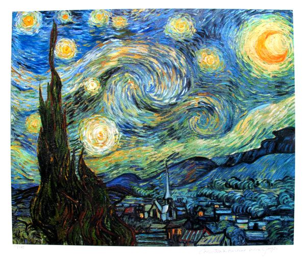 Van Gogh Art Collection 5 Estate Signed Limited Edition Giclee MSRP $2,695! - photo 1