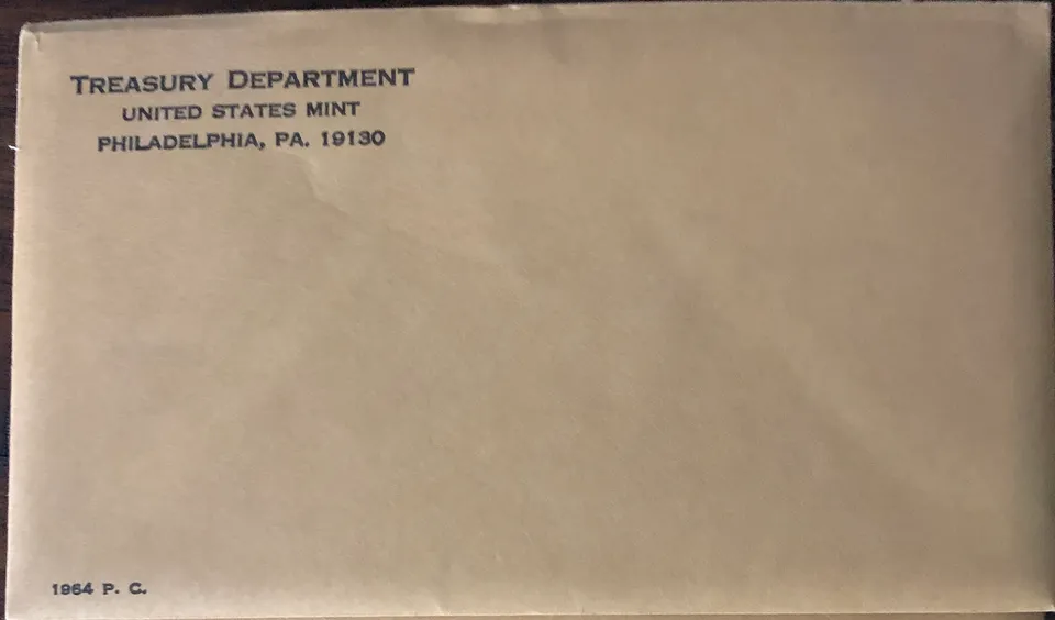 $76,750.00 Possible!! ONE (1) 1964 Unopened Mint Proof Set!