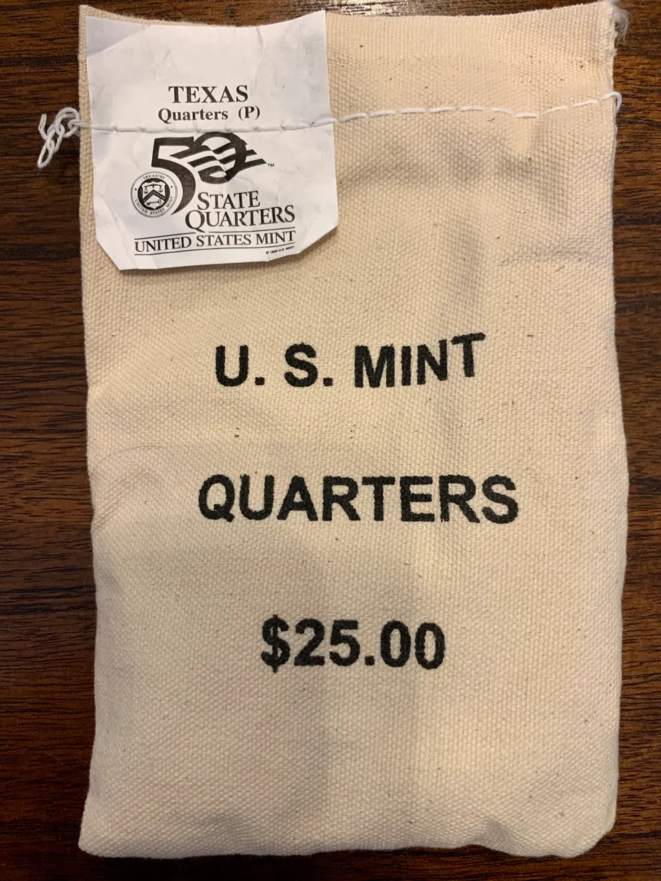 $1,000,000.00 Potential? Unopened Mint Bag - 2004P Texas Qtr Bag!