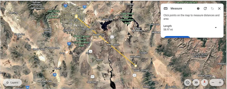OWNER-FINANCED: Five spectacular acres in Dolan Springs, AZ, near the Grand Canyon. $263/month.