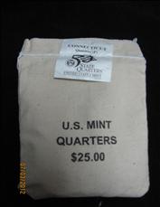 $1,050,000.00 Potential? Unopened Mint Bag - 1999P Connecticut Qtrs! - photo 1