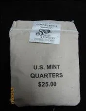 $1,050,000.00 Potential? Unopened Mint Bag - 1999P Connecticut Qtrs!