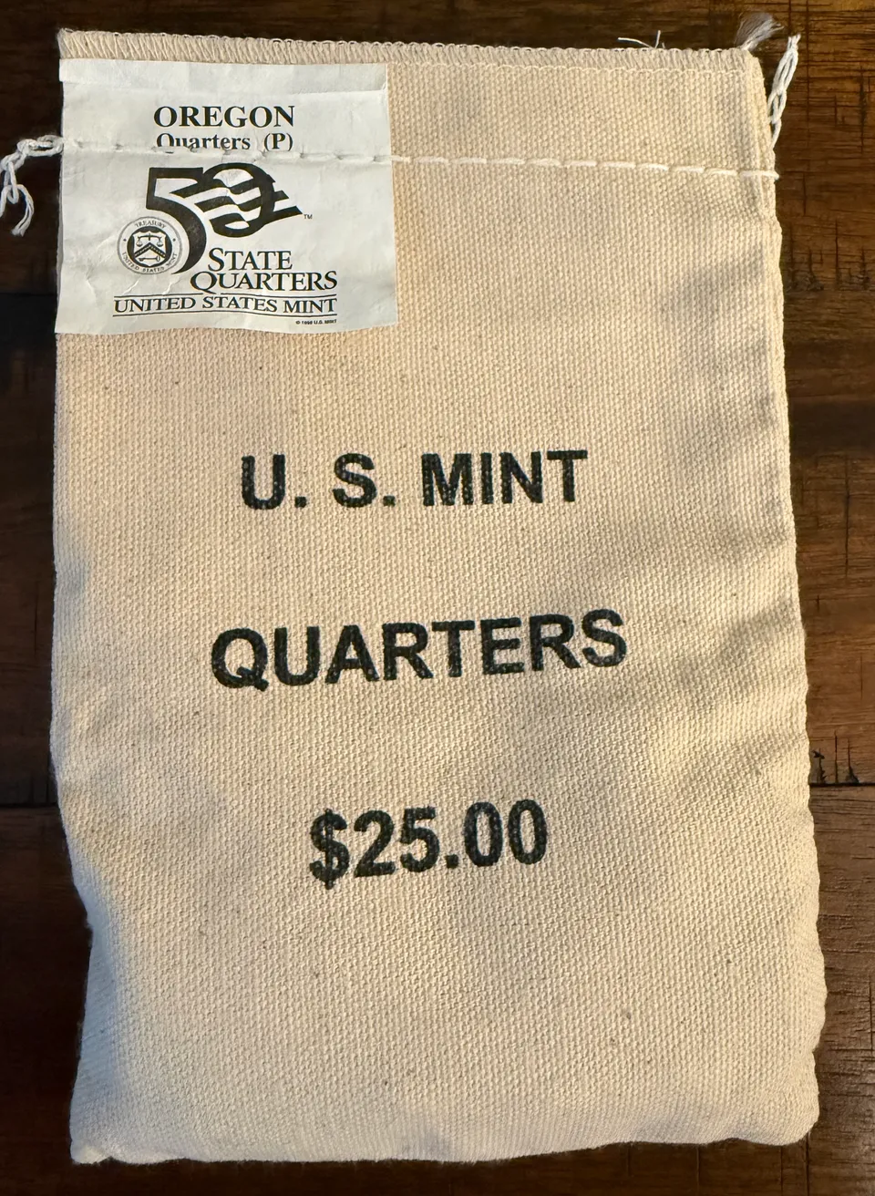 $350,000.00 Potential? Unopened Mint Bag - 2005P Oregon Quarters!