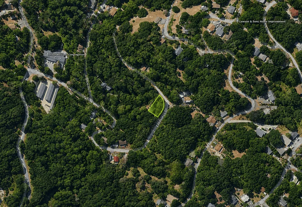 owner financed 0.12-Acre Corner Lot Near Lake Gregory Build Your Mountain Getaway in Crestline, CA