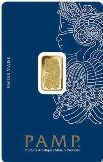 Great Investment! PAMP Suisse Gold Bar, 2.5 Gram, .9999 Pure IRA Approved