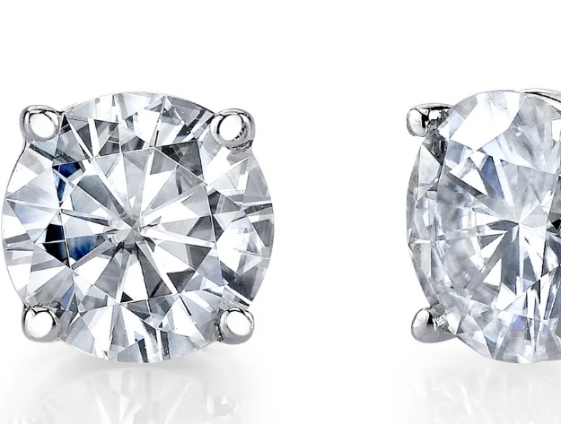 $6,995 Value! 2.08 Ctw IGI Certified Lab Grown Diamond 14K Gold Earrings E-F NEW - photo 1