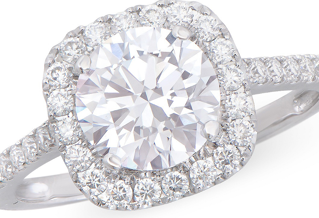 $13,795 Value! 2.38 Ctw IGI Certified Lab Diamonds 14K Gold Designer Ring E-F VVS NEW NEW - photo 1