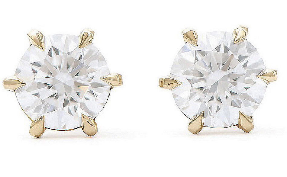 $7,895 Value! 2.12 Cts IGI Certified Lab Diamonds 14K Designer Earrings E-F VVS NEW - photo 1